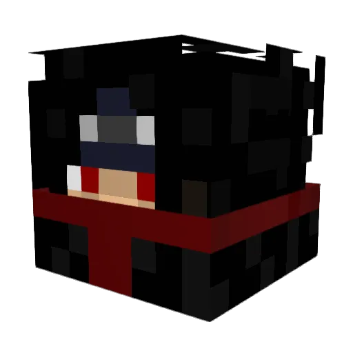 PulsarStar Minecraft avatar head, 3D render