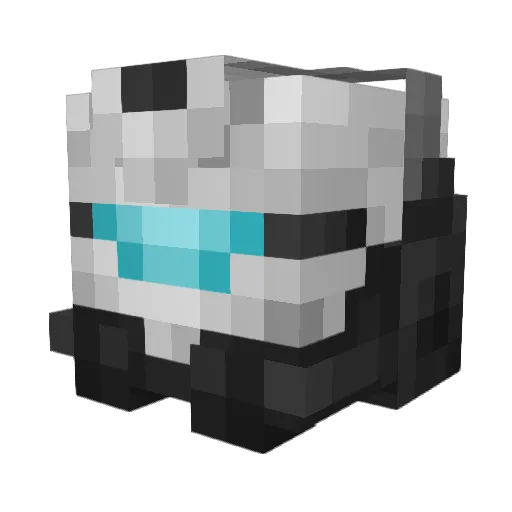 PulseBladeBH Minecraft avatar head, 3D render