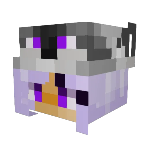 PulseCold_AU Minecraft avatar head, 3D render