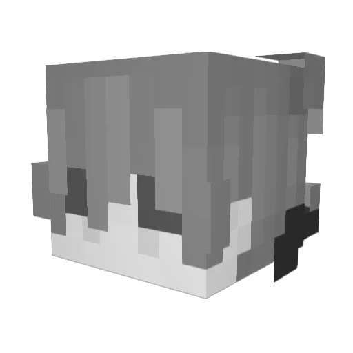PulseNeon0 Minecraft avatar head, 3D render