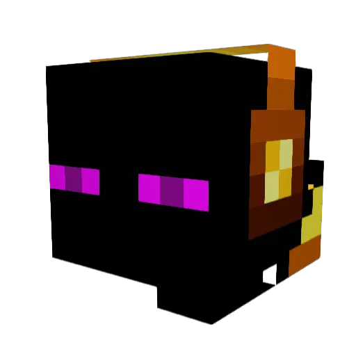 Pulse_Maker Minecraft avatar head, 3D render
