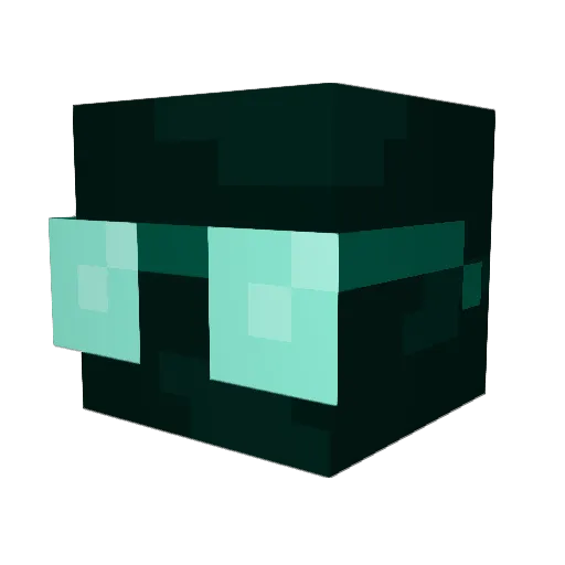 Pultoni Minecraft avatar head, 3D render