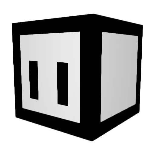 Pulze_1 Minecraft avatar head, 3D render