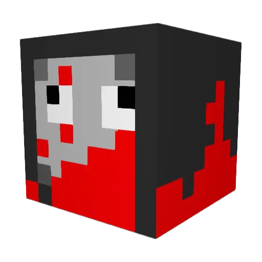 Pum8661 Minecraft avatar head, 3D render