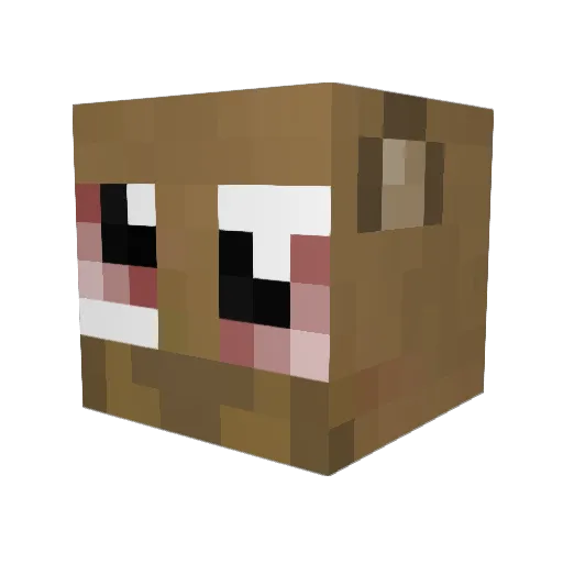 Puma_MC Minecraft avatar head, 3D render