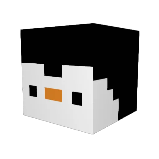 Pumelchen037 Minecraft avatar head, 3D render