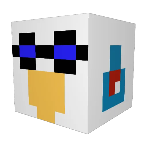 Pumkin_King Minecraft avatar head, 3D render