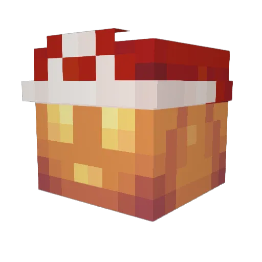 Pumpk1n226 Minecraft avatar head, 3D render