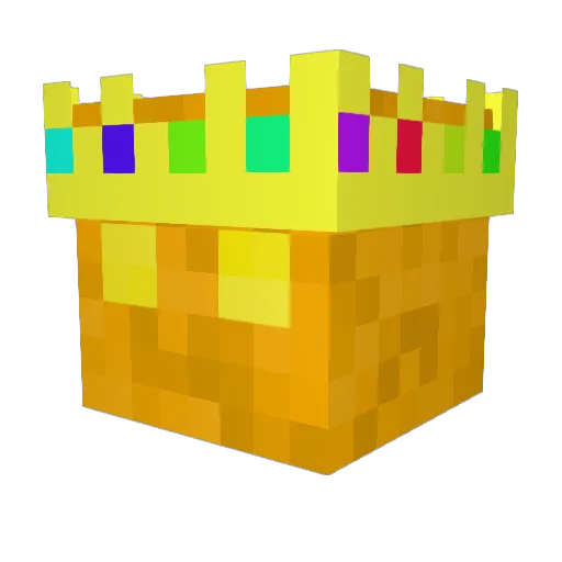 PumpkinDaKing Minecraft avatar head, 3D render
