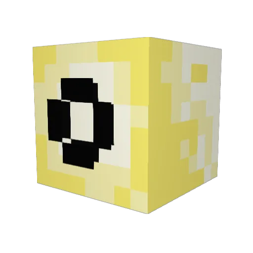 PumpkinPaste Minecraft avatar head, 3D render