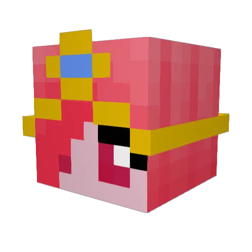 Pumpkin_Cupcake Minecraft avatar head, 3D render