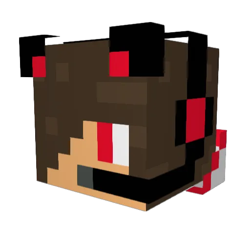 Pumpkin_Master Minecraft avatar head, 3D render