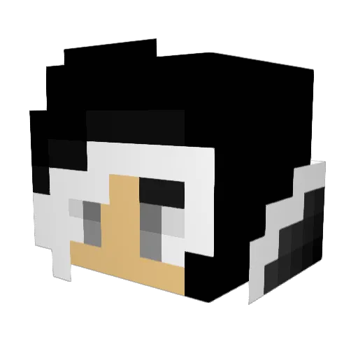 Pumpkinpie2014 Minecraft avatar head, 3D render