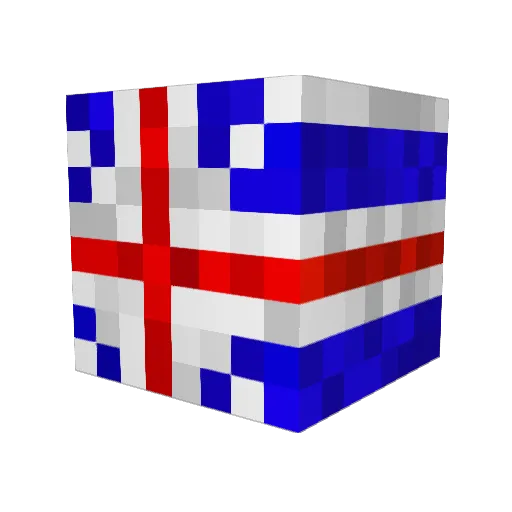 PunchBowMC Minecraft avatar head, 3D render