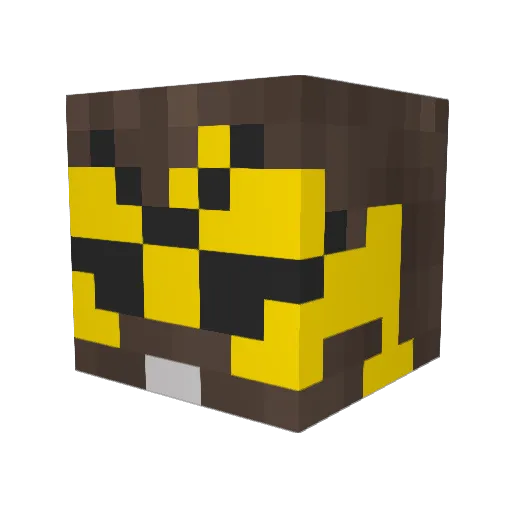 Punished_Cairo Minecraft avatar head, 3D render