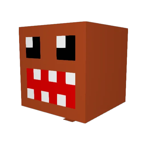 Punisher4000 Minecraft avatar head, 3D render
