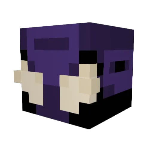 Punk56 Minecraft avatar head, 3D render