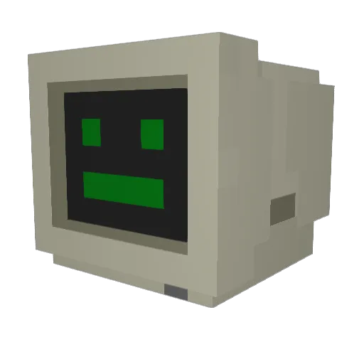 Punkmonkey1919 Minecraft avatar head, 3D render