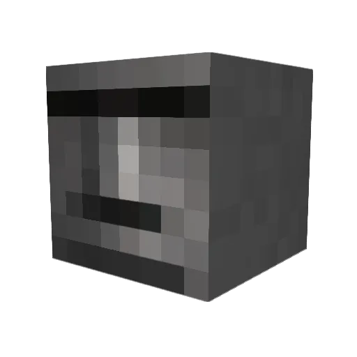 Punman_123 Minecraft avatar head, 3D render