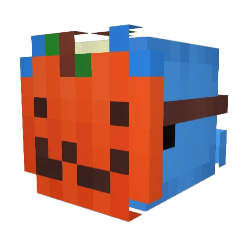 Punnett_Dragon Minecraft avatar head, 3D render