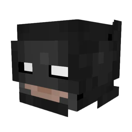 Pup_Morales Minecraft avatar head, 3D render