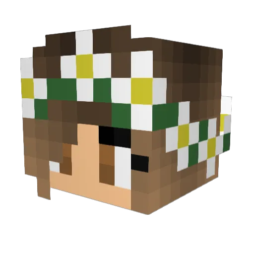 Puppy_Lover__ Minecraft avatar head, 3D render
