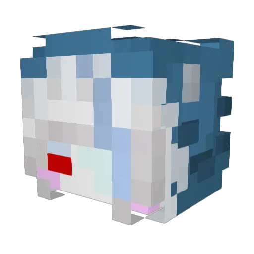 Puppy_b3nnny Minecraft avatar head, 3D render
