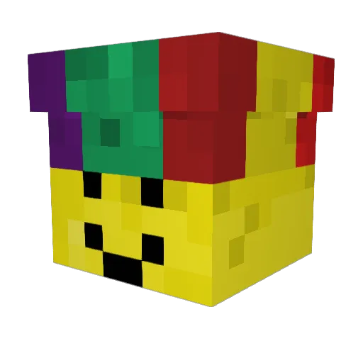 Puppzer Minecraft avatar head, 3D render