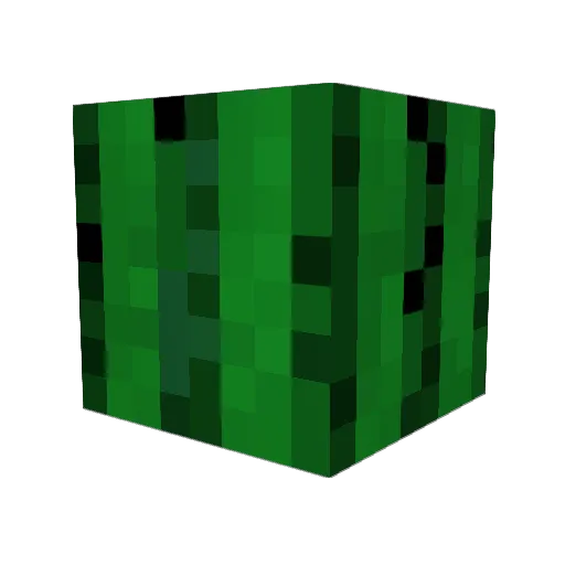 PurSaig Minecraft avatar head, 3D render