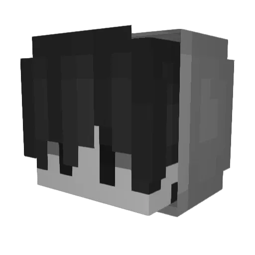 Pur_wat3r Minecraft avatar head, 3D render