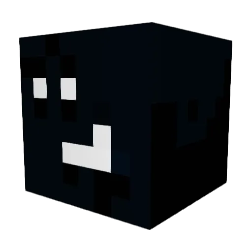PurduEE Minecraft avatar head, 3D render