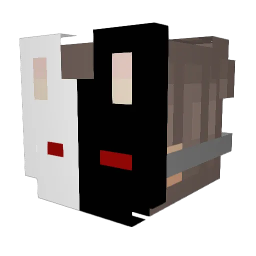PureChip Minecraft avatar head, 3D render