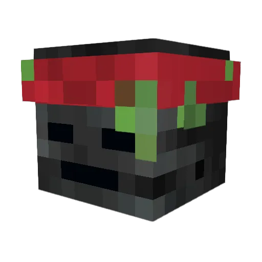 PureEpicness_ Minecraft avatar head, 3D render