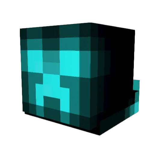 PureEvilJ Minecraft avatar head, 3D render