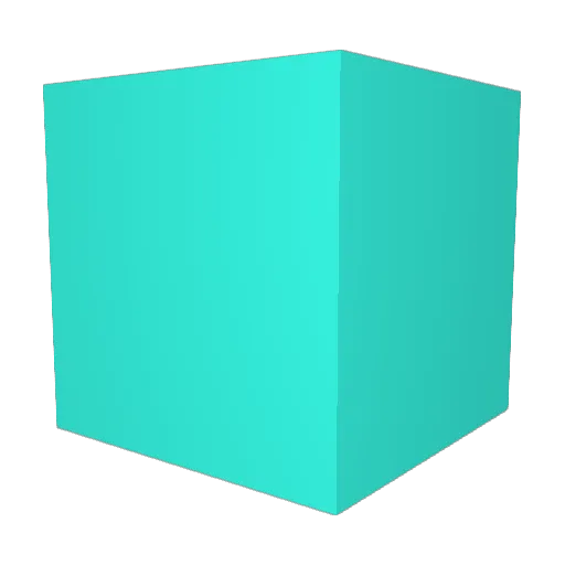 Purfix4 Minecraft avatar head, 3D render