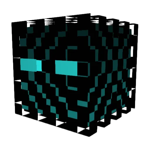 PurfyriuS Minecraft avatar head, 3D render