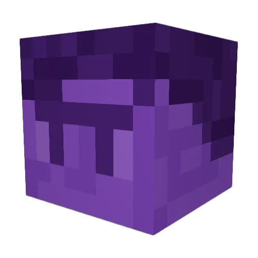 Purpickle123 Minecraft avatar head, 3D render
