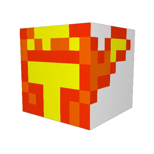 PurpleGnome Minecraft avatar head, 3D render