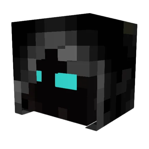PurpleNurple84 Minecraft avatar head, 3D render