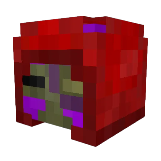 Purple_Boi_2 Minecraft avatar head, 3D render