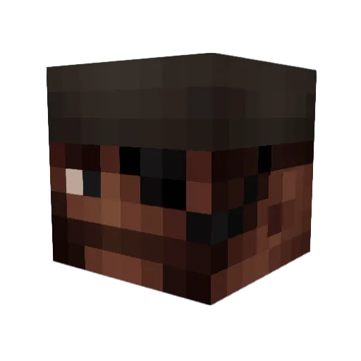 Purple_Tiger99 Minecraft avatar head, 3D render