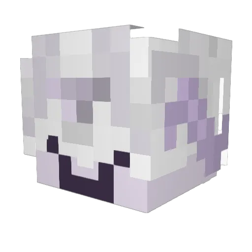Minecraft-Avatar von Purplexles: Kopf als 3D-Render