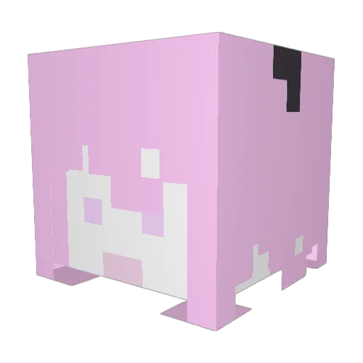 Purukogi490 Minecraft avatar head, 3D render