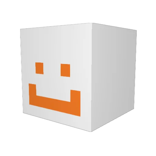 Putr1k Minecraft avatar head, 3D render
