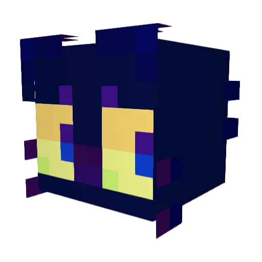 Putred_Steve Minecraft avatar head, 3D render