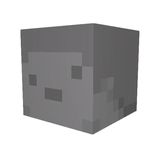 PutridStone Minecraft avatar head, 3D render