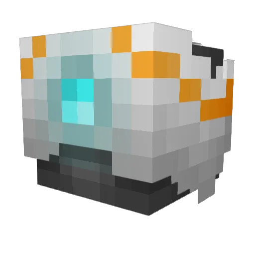 PuyoDead Minecraft avatar head, 3D render