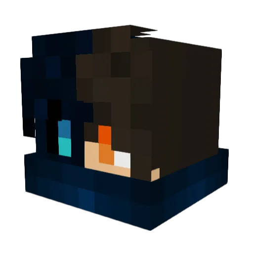 PvPKiller_eZ Minecraft avatar head, 3D render