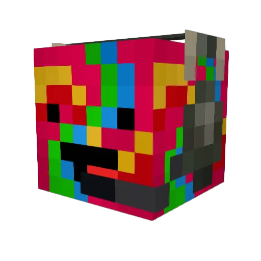 PvPatrickXDHDLP Minecraft avatar head, 3D render