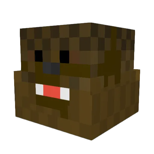 PvPplayer04 Minecraft avatar head, 3D render
